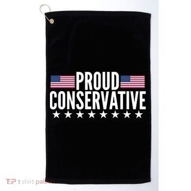 Justjenrx Proud Conservative Golf Towel
