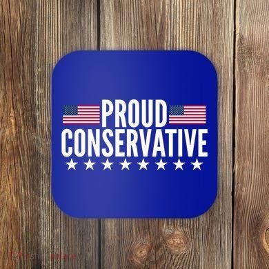 Justjenrx Proud Conservative Coaster