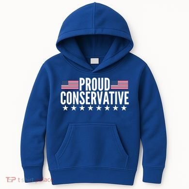 Justjenrx Proud Conservative Kids Hoodie