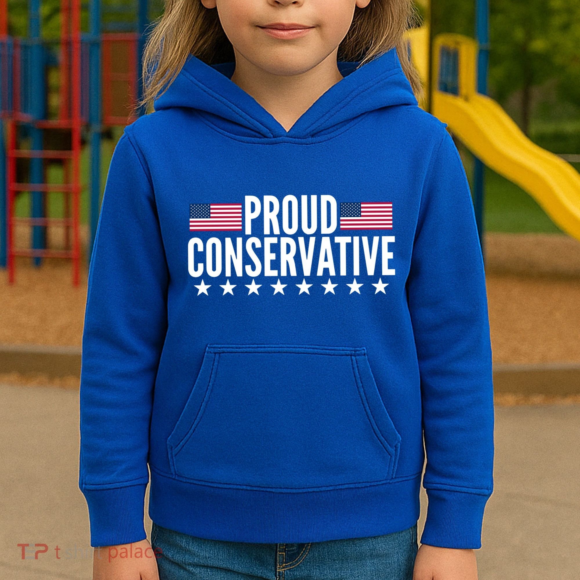 Justjenrx Proud Conservative Kids Hoodie