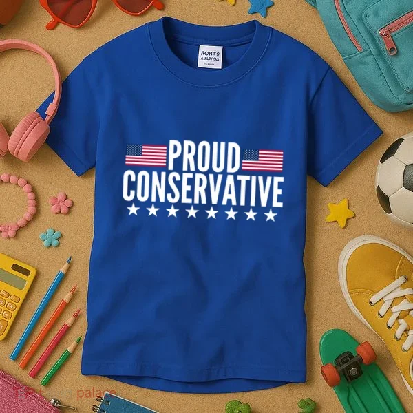 Justjenrx Proud Conservative Kids T-Shirt