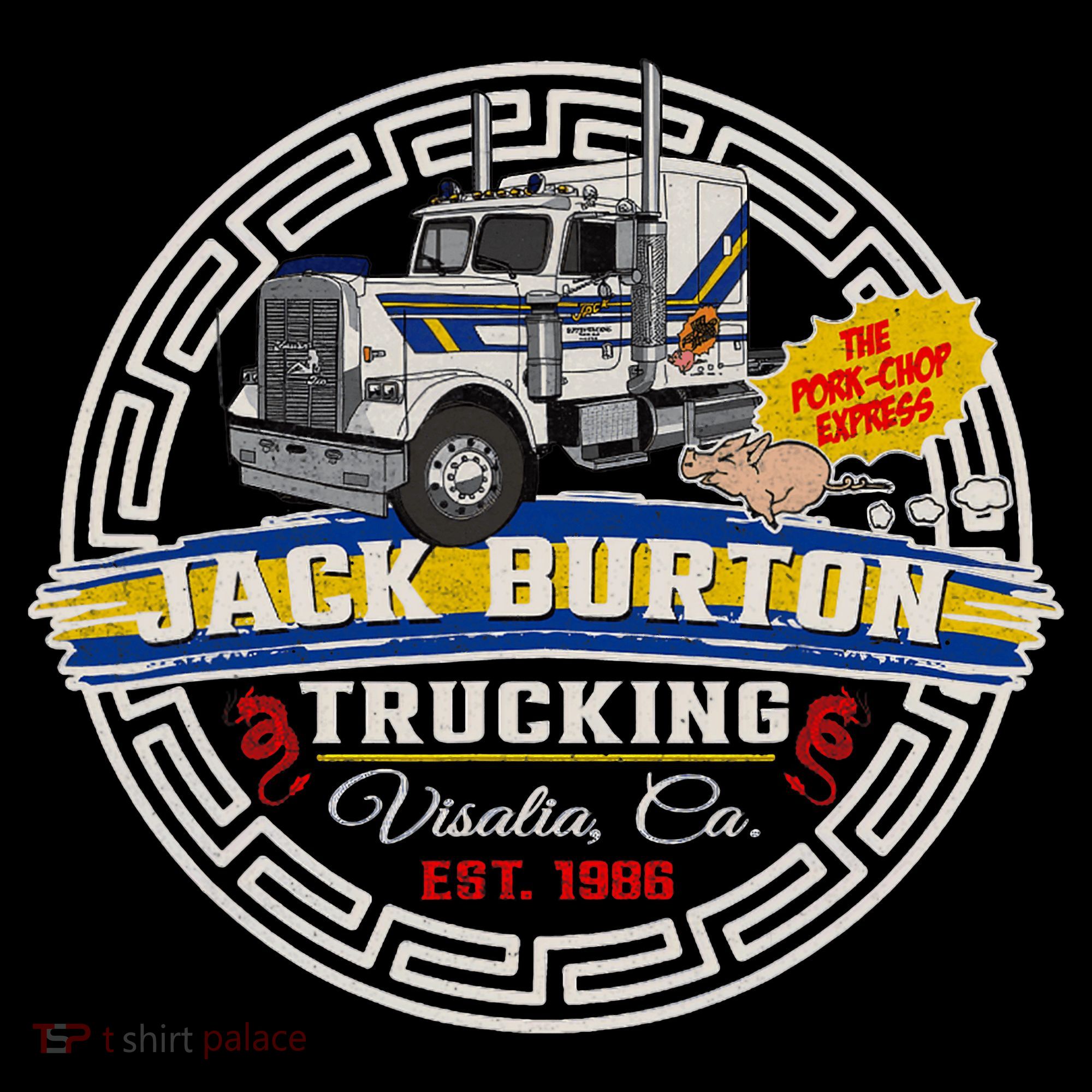 Jack Pork Chop Burton Circle Bucket Hat