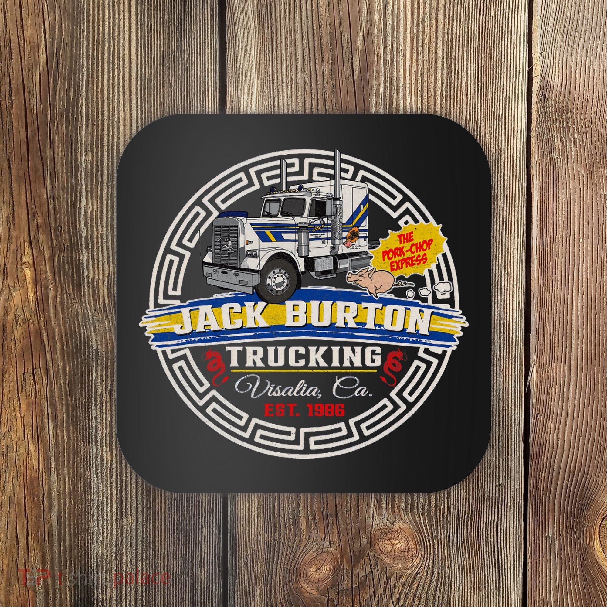 Jack Pork Chop Burton Circle Coaster