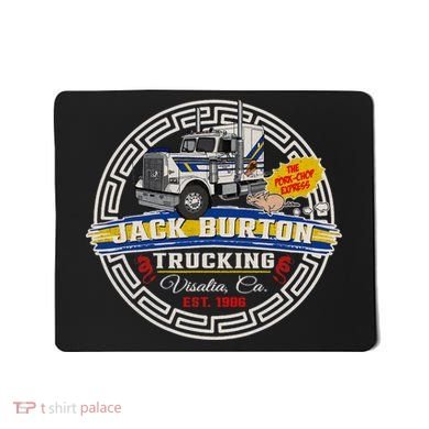Jack Pork Chop Burton Circle Mousepad