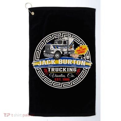 Jack Pork Chop Burton Circle Golf Towel
