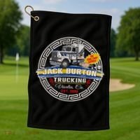 Jack Pork Chop Burton Circle Golf Towel thumb 1