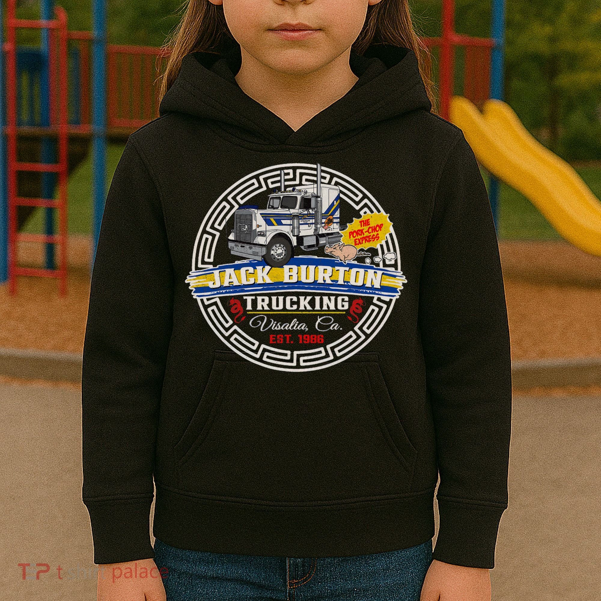 Jack Pork Chop Burton Circle Kids Hoodie