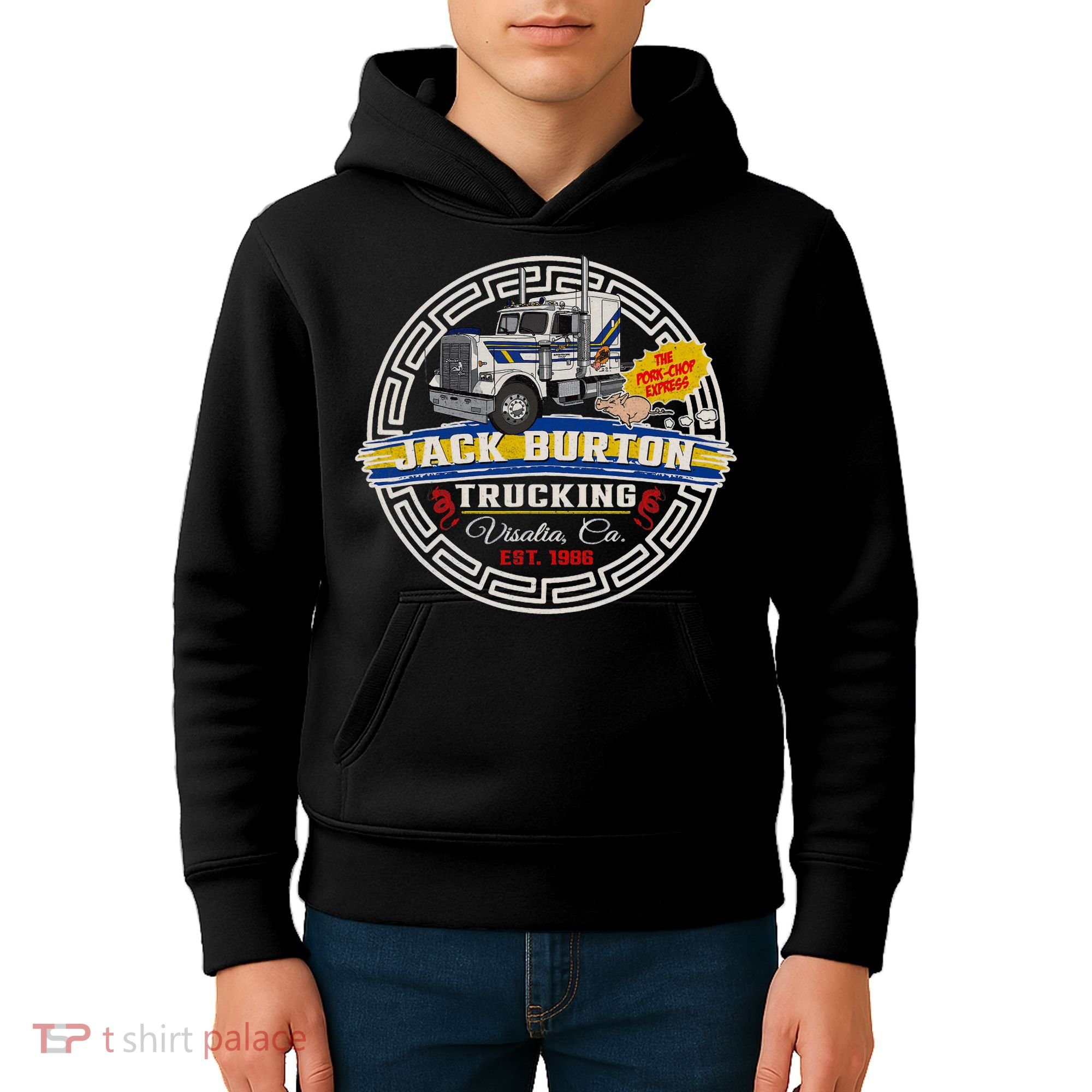 Jack Pork Chop Burton Circle Kids Hoodie