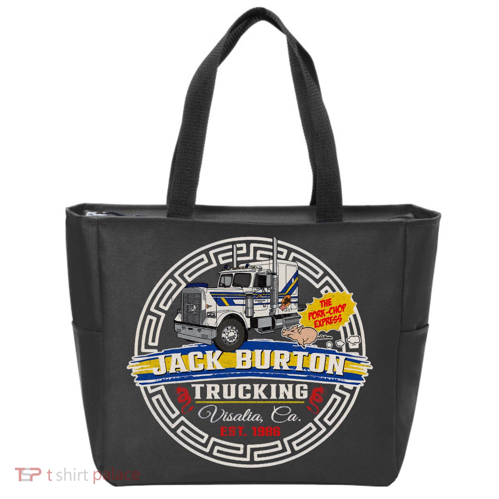 Jack Pork Chop Burton Circle Tote Bag