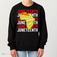 Juneteeth Pride Freedom Black History Women's Sweatshirt thumb 0