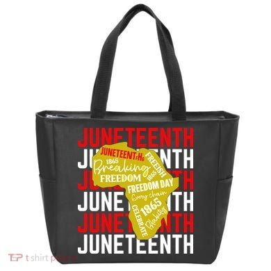 Juneteeth Pride Freedom Black History Tote Bag