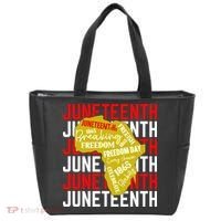 Juneteeth Pride Freedom Black History Tote Bag thumb 0