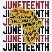 Juneteenth Pride Freedom Black History Doggie Tank thumb 4