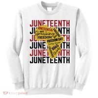 Juneteeth Pride Freedom Black History Sweatshirt thumb 0