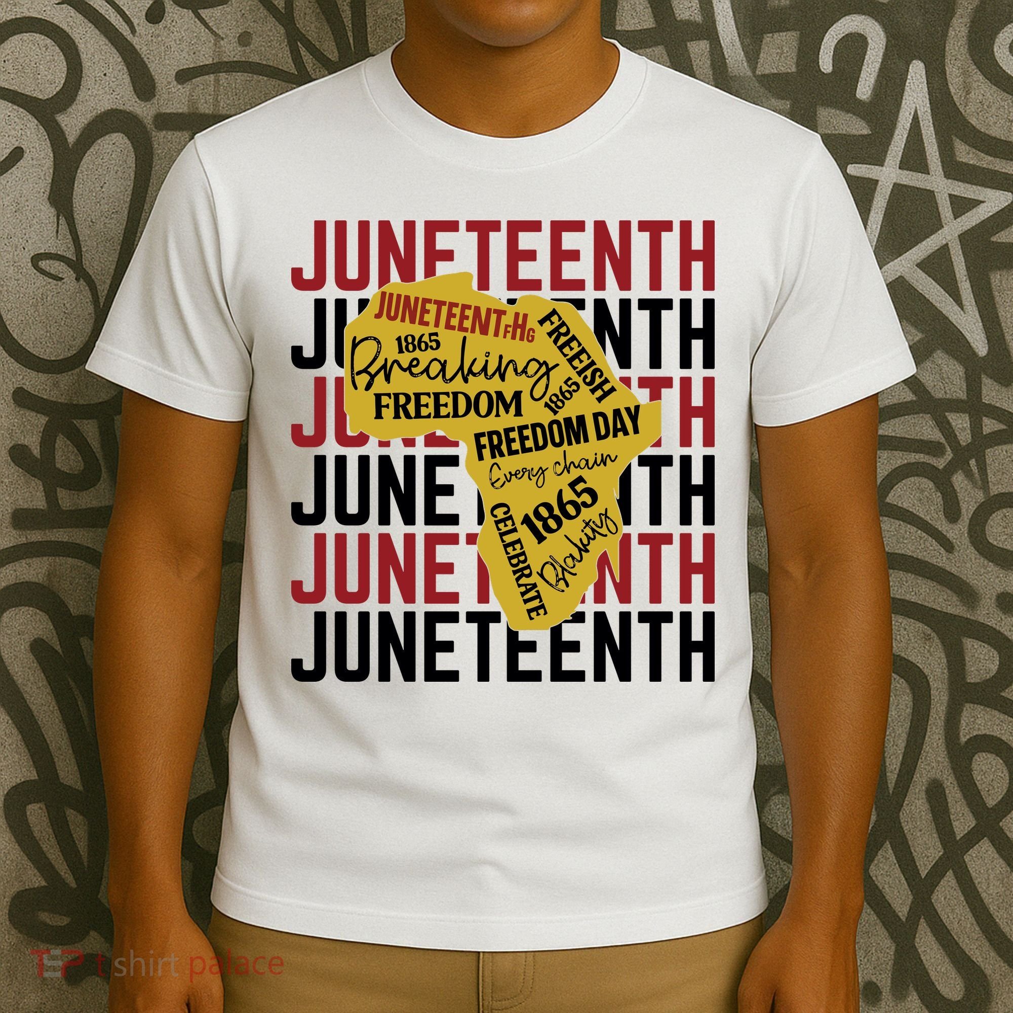 Juneteeth Pride Freedom Black History T-Shirt