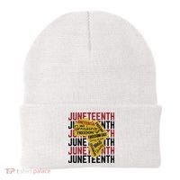 Juneteeth Pride Freedom Black History Beanie thumb 0