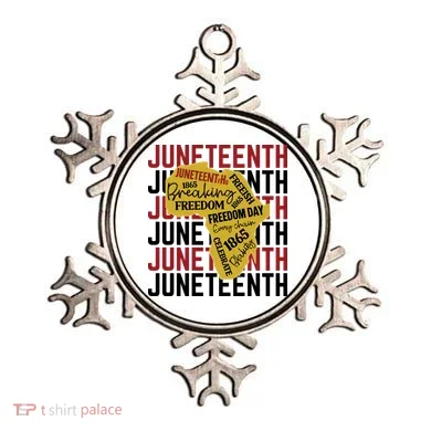Juneteenth Pride Freedom Black History Ornament