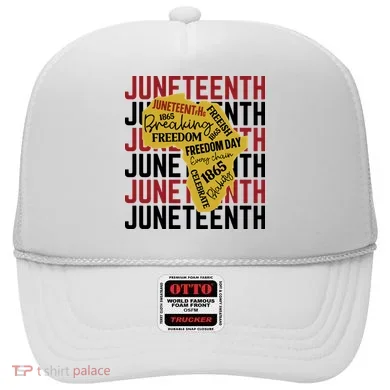 Juneteenth Pride Freedom Black History Hat