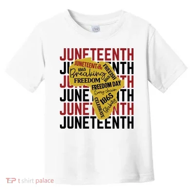 Juneteenth Pride Freedom Black History Toddler T-Shirt