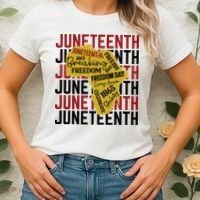 Juneteenth Pride Freedom Black History Women's T-Shirt thumb 2