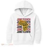 Juneteeth Pride Freedom Black History Kids Hoodie thumb 0