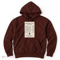 Jesus Paid For It All Jesus Receipt Hoodie thumb 0