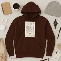 Jesus Paid For It All Jesus Receipt Hoodie thumb 3