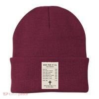 Jesus Paid For It All Jesus Receipt Beanie thumb 0