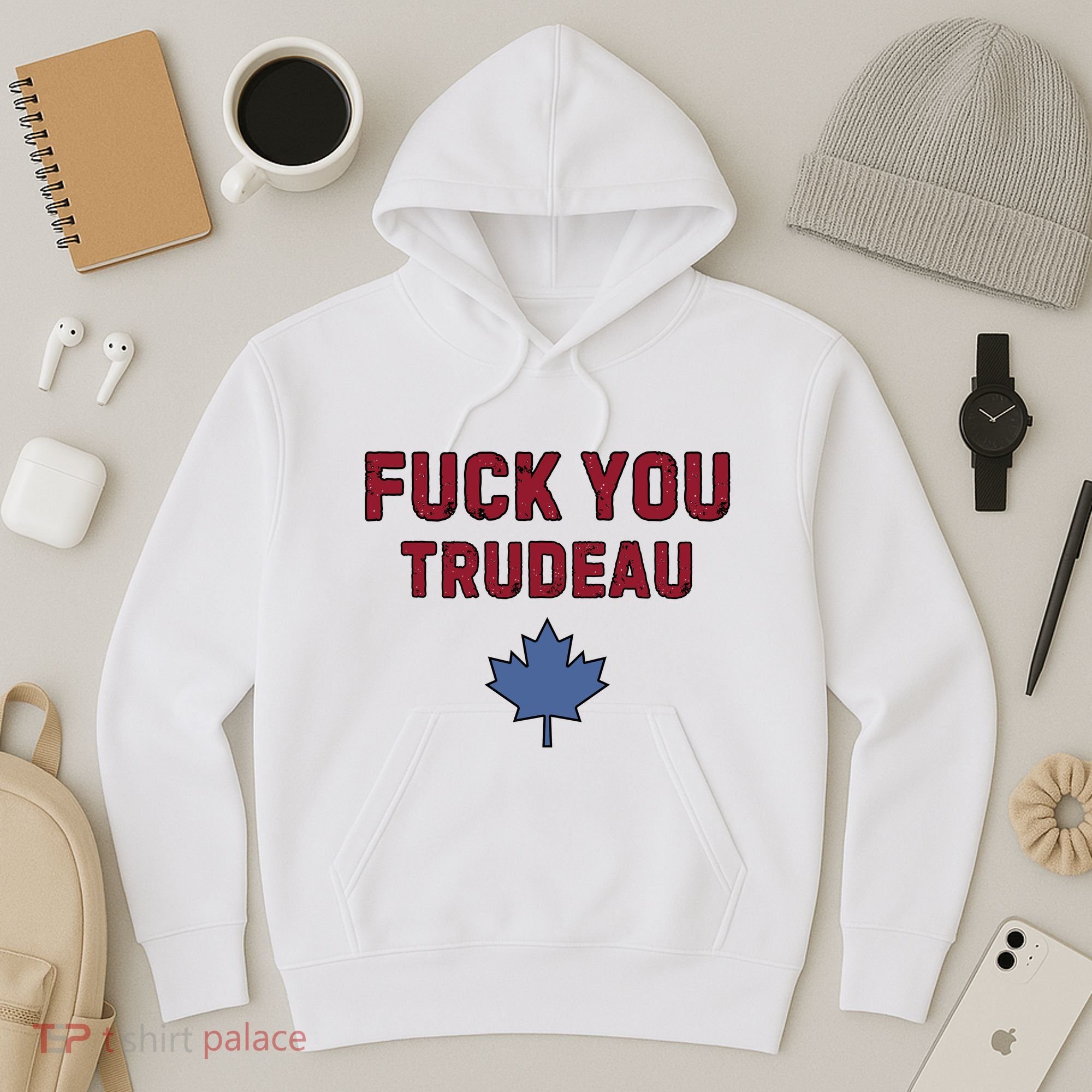 Jerry Power Fuck You Trudeau Hoodie