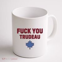Jerry Power Fuck You Trudeau Coffee Mug thumb 1