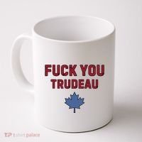 Jerry Power Fuck You Trudeau Coffee Mug thumb 0
