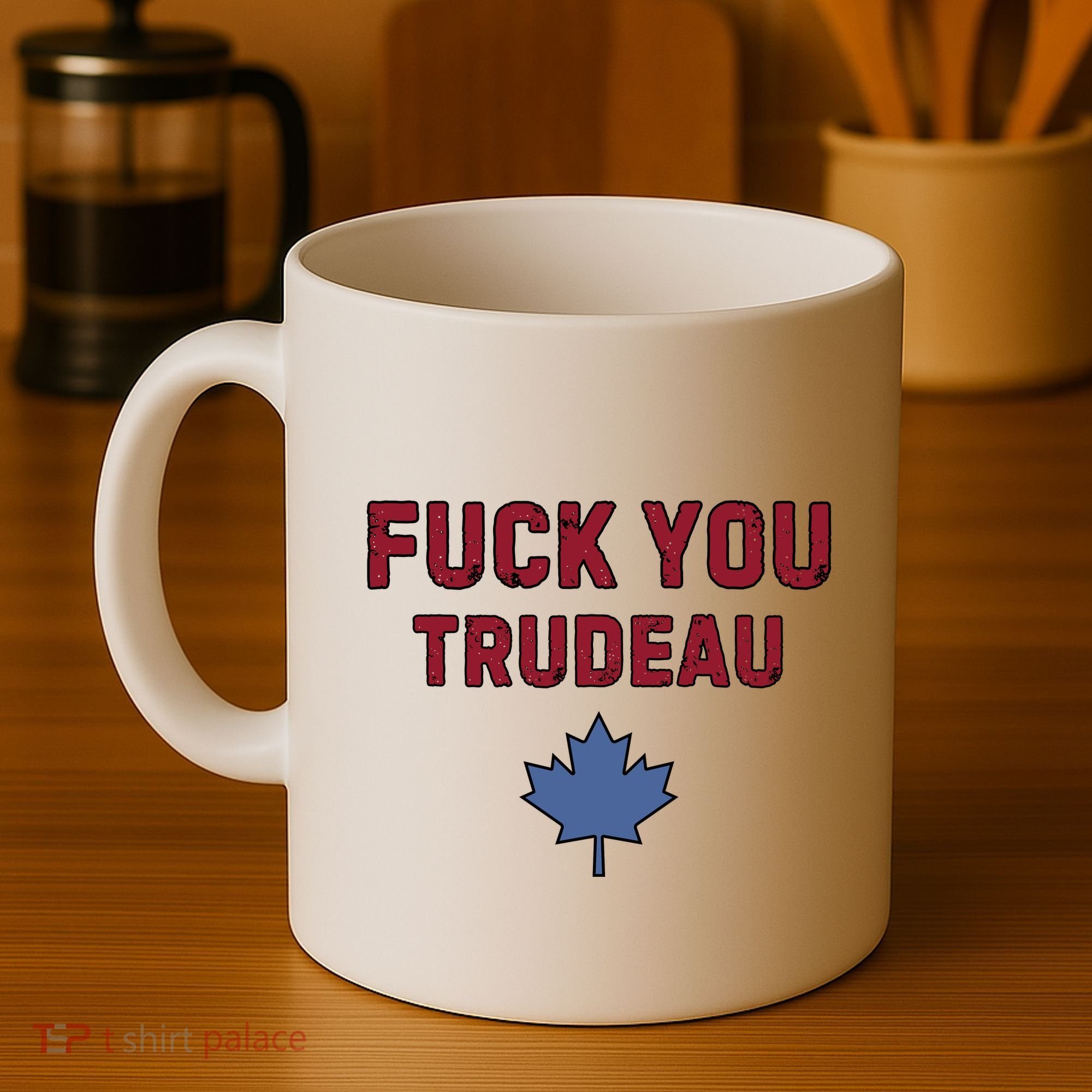 Jerry Power Fuck You Trudeau Coffee Mug