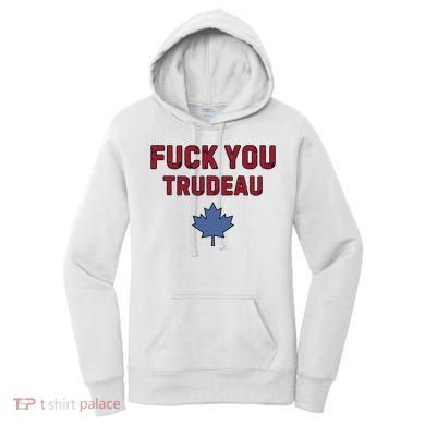 Jerry Power Fuck You Trudeau Women's Hoodie