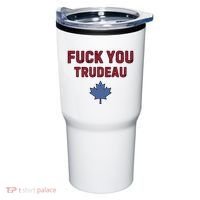 Jerry Power Fuck You Trudeau Tumbler thumb 0