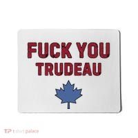 Jerry Power Fuck You Trudeau Mousepad thumb 0