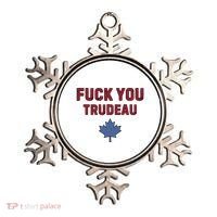 Jerry Power Fuck You Trudeau Ornament thumb 0