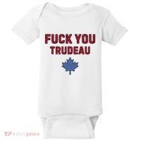 Jerry Power Fuck You Trudeau Baby Bodysuit thumb 0