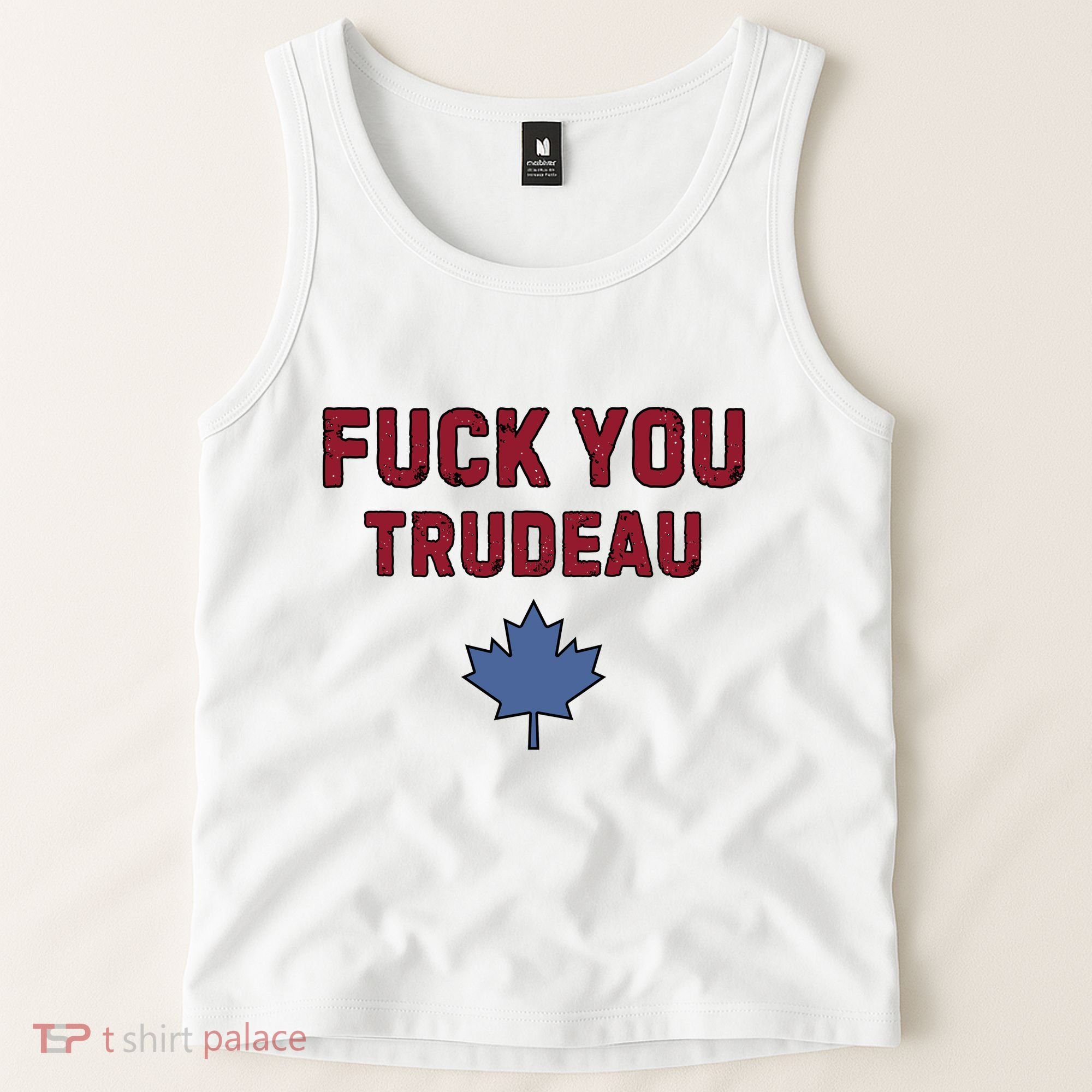 Jerry Power Fuck You Trudeau Tank Top