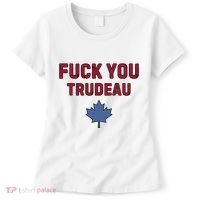 Jerry Power Fuck You Trudeau Women's T-Shirt thumb 0