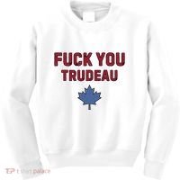 Jerry Power Fuck You Trudeau Kids Sweatshirt thumb 0