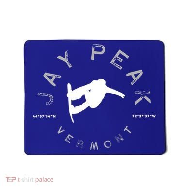 Jay Peak Graphic Vintage Snowboarding Gift Gift Mousepad