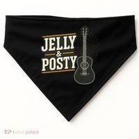 Jelly & Posty Guitar Music USA-Made Doggie Bandana thumb 0