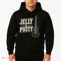 Jelly & Posty Guitar Music Hoodie thumb 2