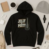 Jelly & Posty Guitar Music Hoodie thumb 3