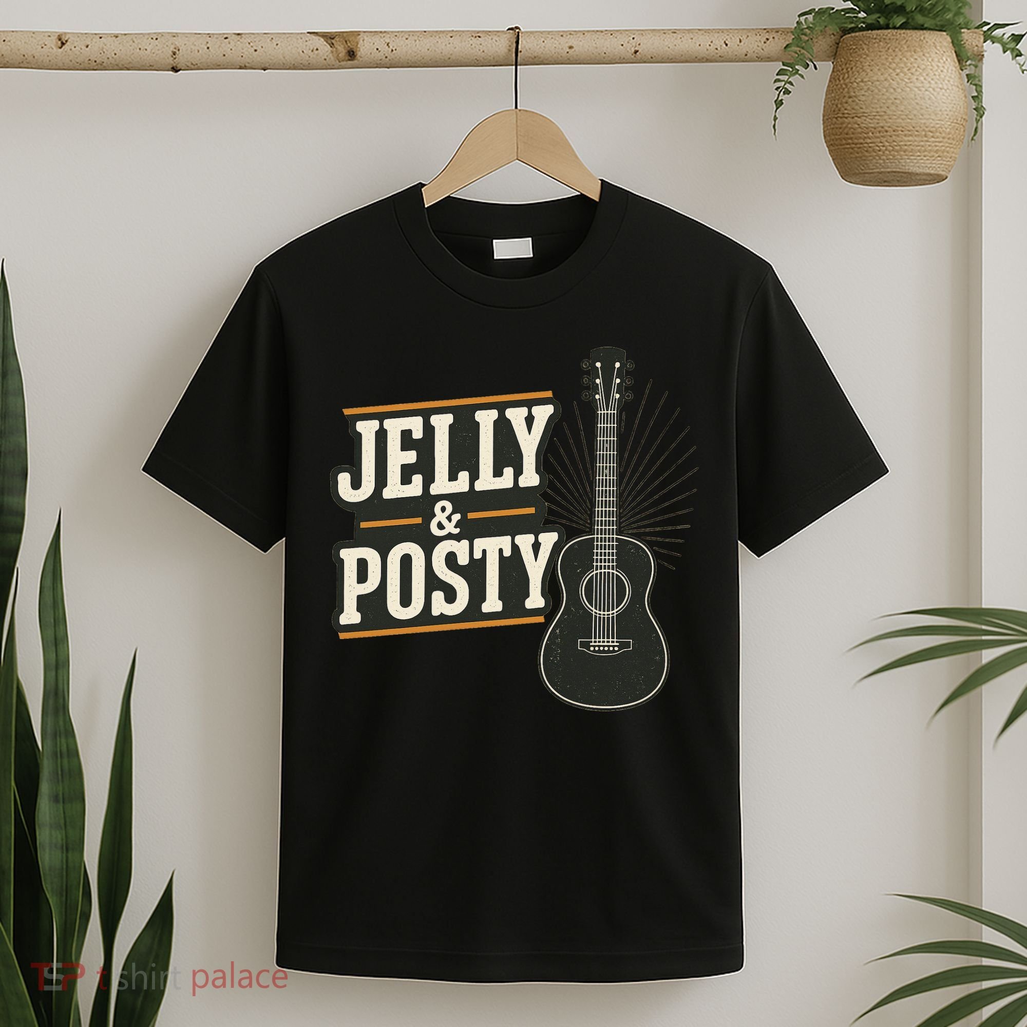Jelly & Posty Guitar Music T-Shirt