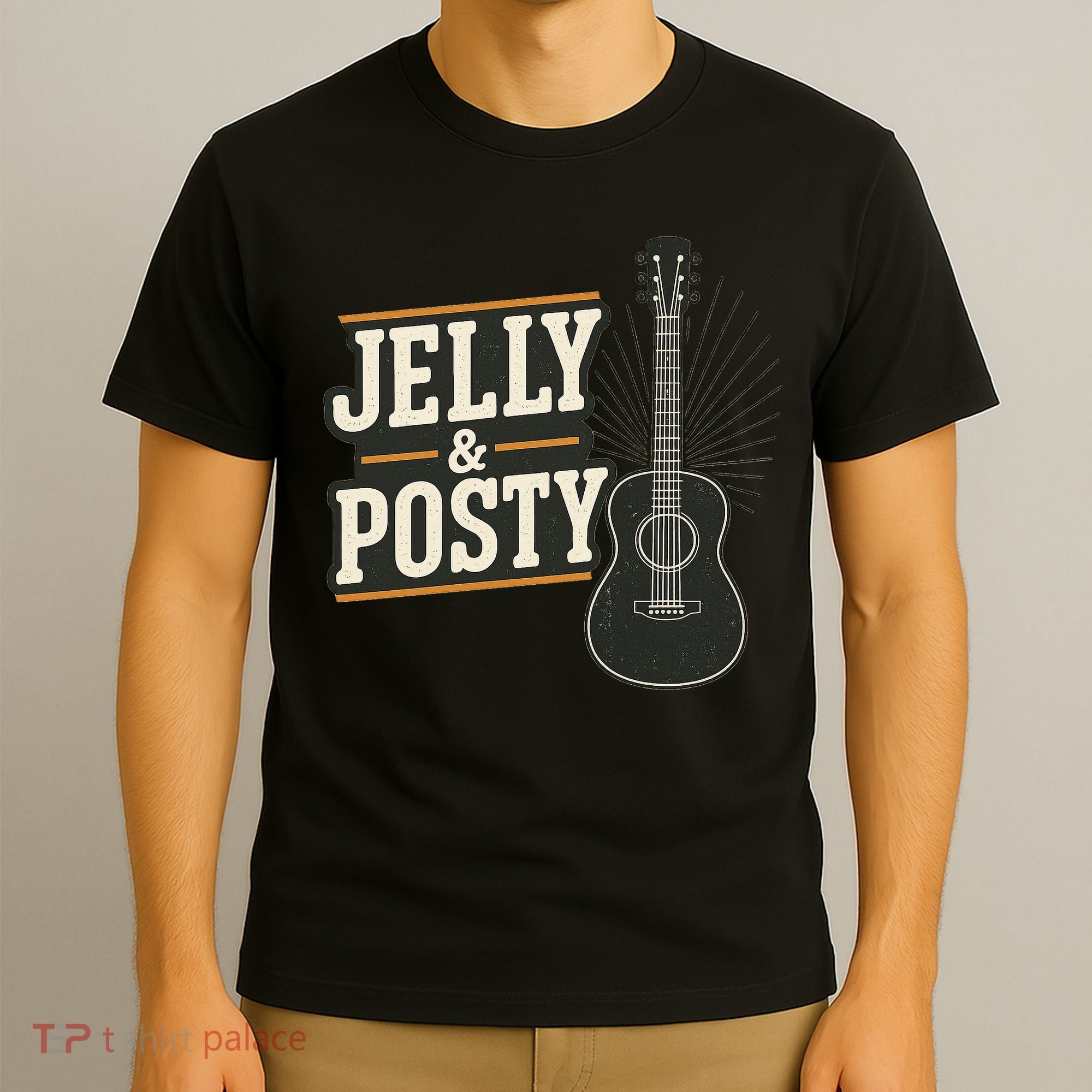 Jelly & Posty Guitar Music T-Shirt