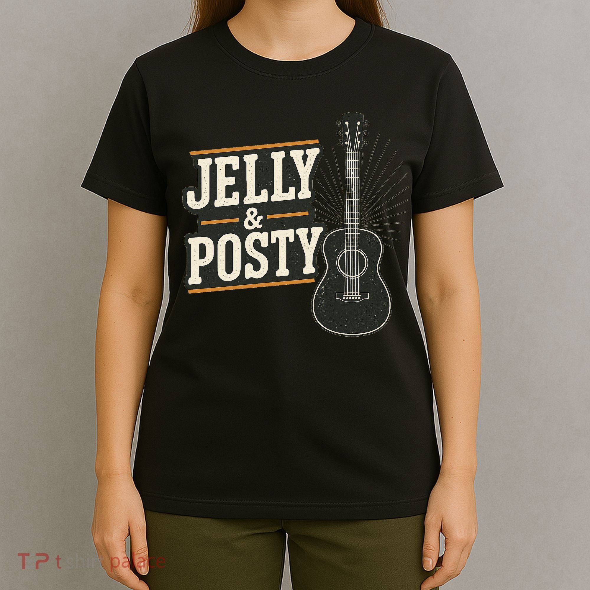 Jelly & Posty Guitar Music T-Shirt