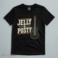 Jelly & Posty Guitar Music T-Shirt thumb 5
