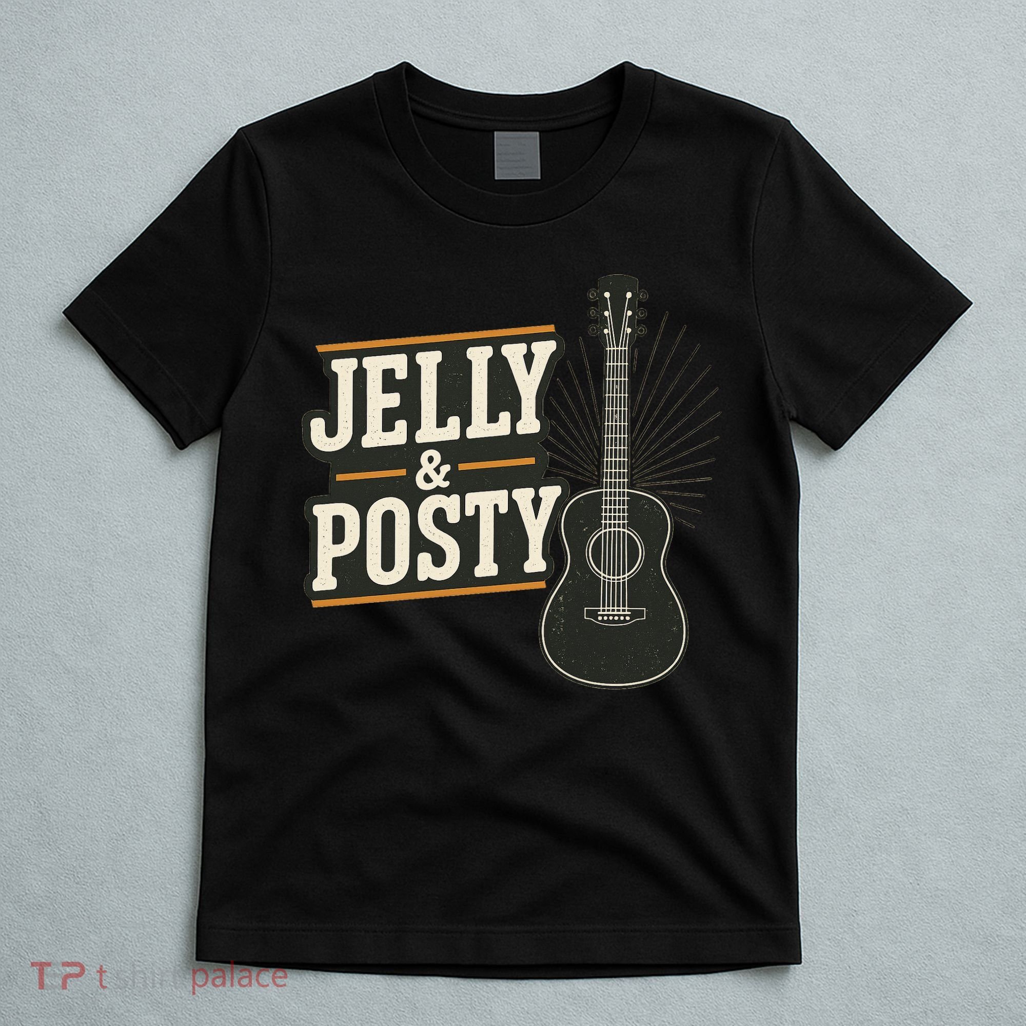 Jelly & Posty Guitar Music T-Shirt