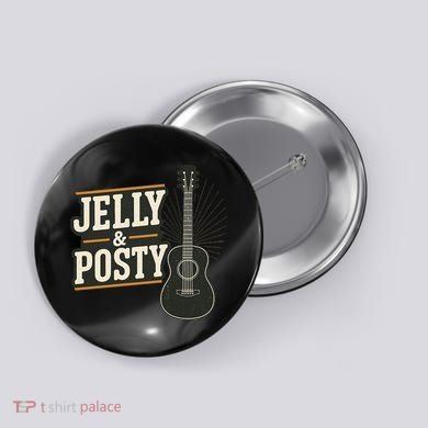 Jelly & Posty Guitar Music Button